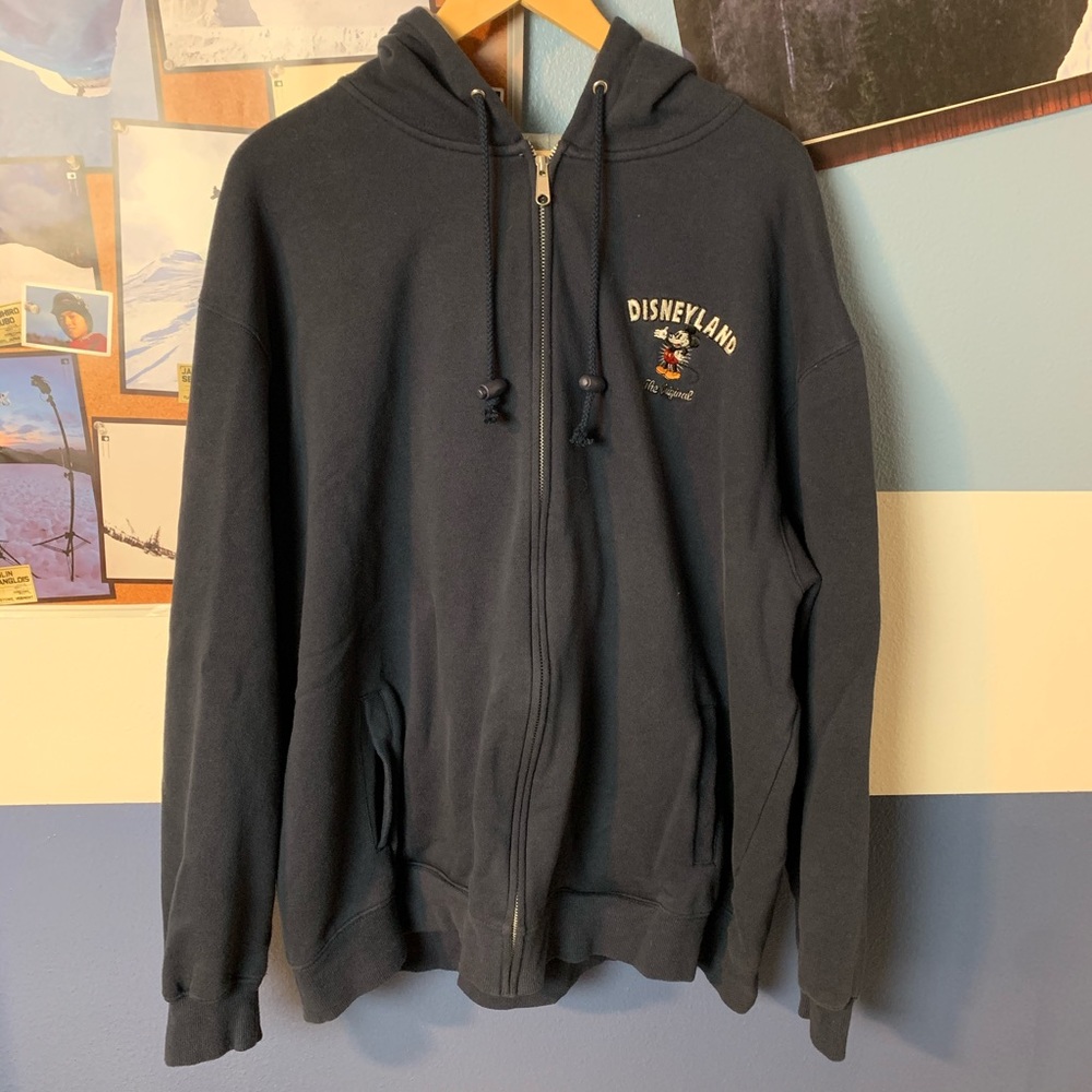 SOLD Disneyland embroidered 1955 zip up hoodie